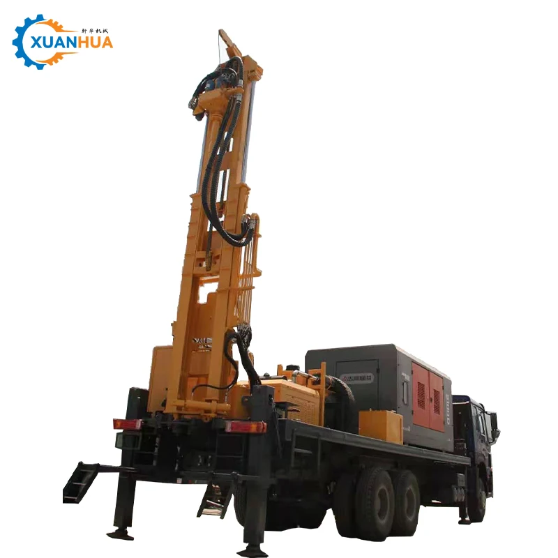 Factory Direct Sell Truck Mounted Water Drilling Rig trailer mounted drilling rig