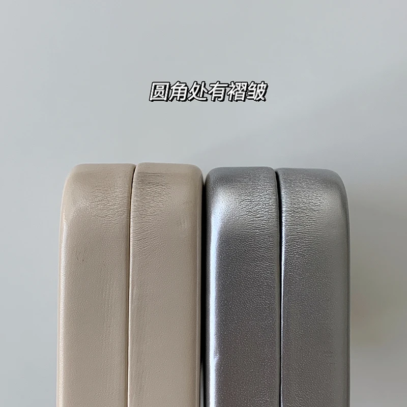 New Cool Square Luxury Custom Logo moq 1pc Multi Colors PU Stain Resistant Large Volume Glasses Boxes With Free