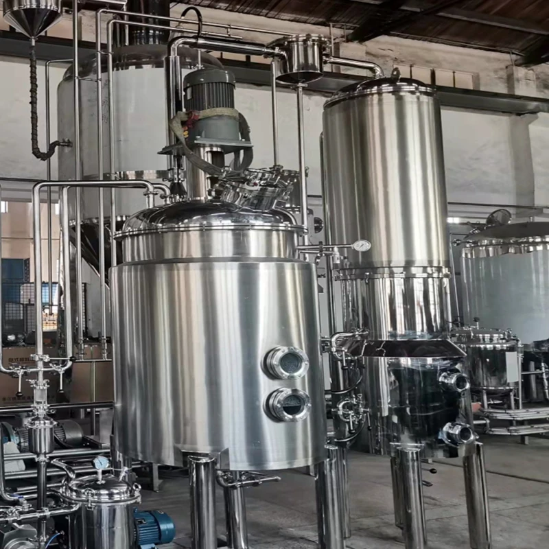 Hot sale 5000L Stainless Steel Insulation beverage/juice/extract liquid/Brew/chemical storage Tank for processing