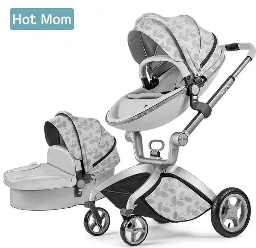 HOT MOM European design,luxury 2  in1,landscape travel system and light  pram ,baby stroller