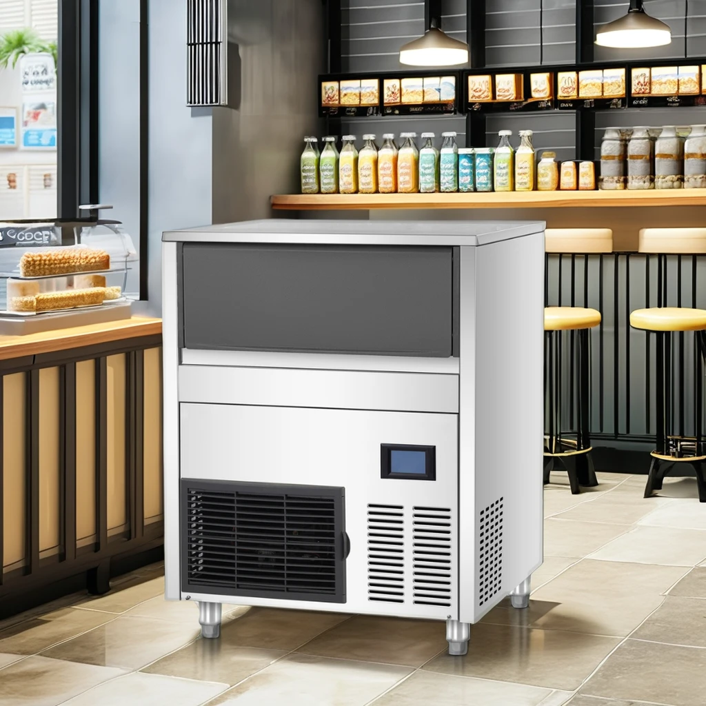 New Arrived Commercial Ice Machine Electric Cube Flake and Nugget Ice Maker for Household Restaurant Use Fast Ice Production