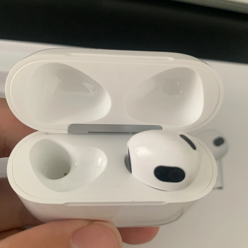 Лучшие Air pro 4 1:1 оригинальные беспроводные зарядные наушники airpods 3 переименованные
