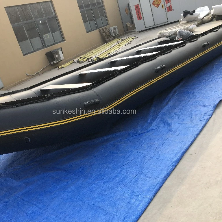 Hot sale SUNKESHIN 700cm white cheap inflatable boat for sale