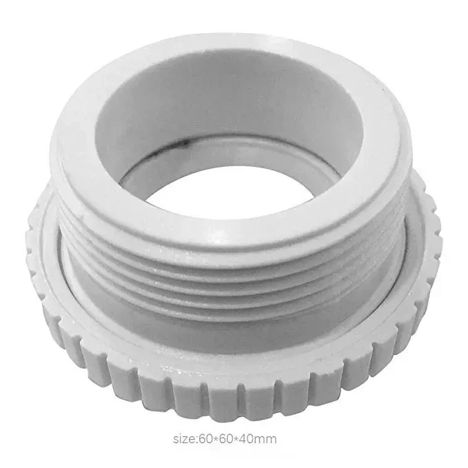 White Plastic Swimming Pool Nozzle Eyeball Fitting Wall Return and Eyeball Fittings