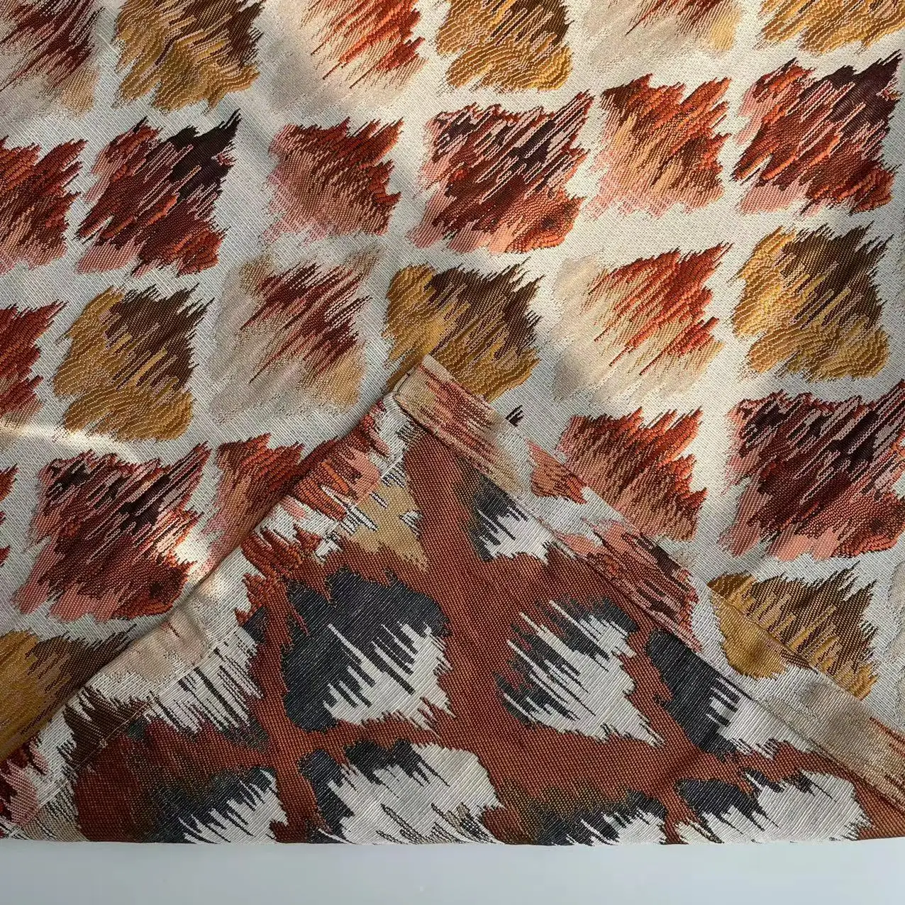 high quality ready made jacquard blackout curtain for living room home decor