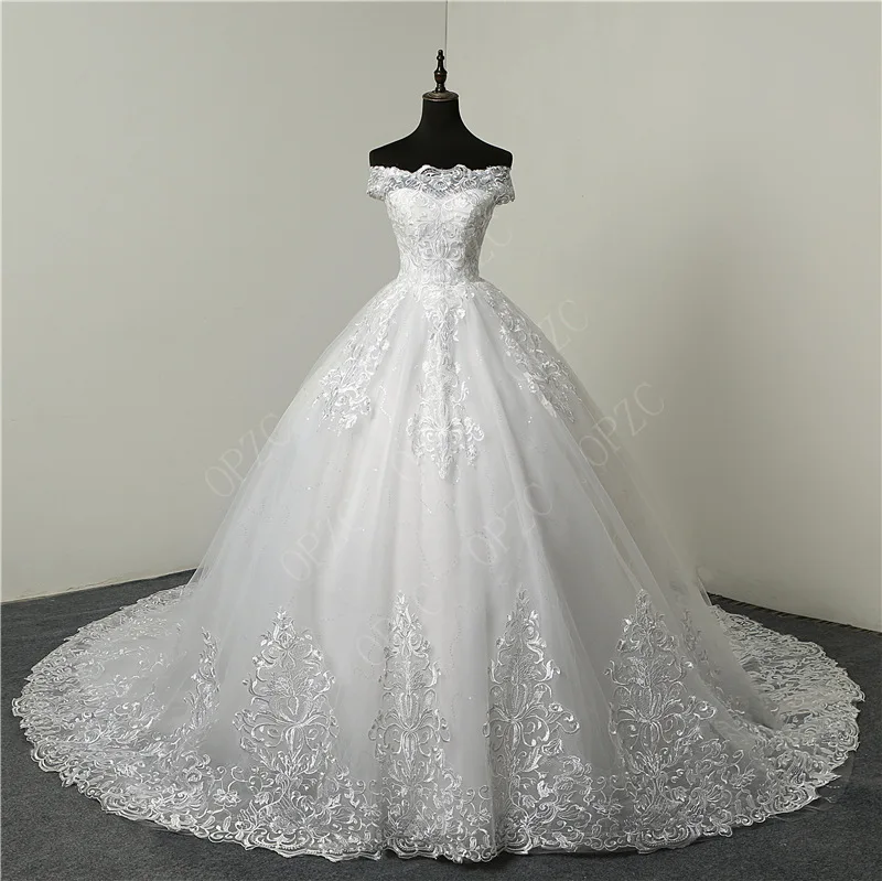 Wedding dress 2021 new European and American cross-border sources of lace embroidery breast swab bridal sleeveless