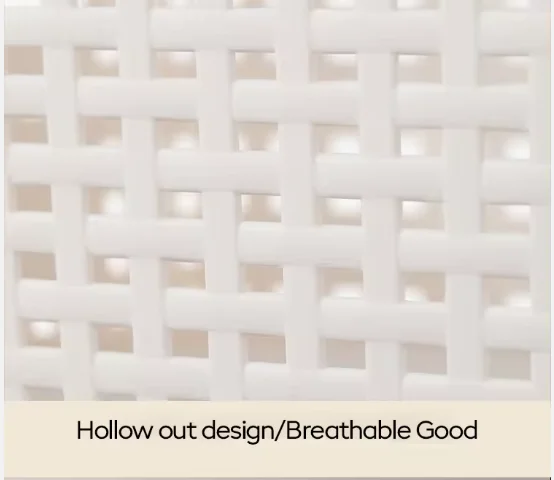 Nissen Hot sells durable desktop plastic storage containers Stackable storage baskets, plastic storage baskets with bamboo LIDS