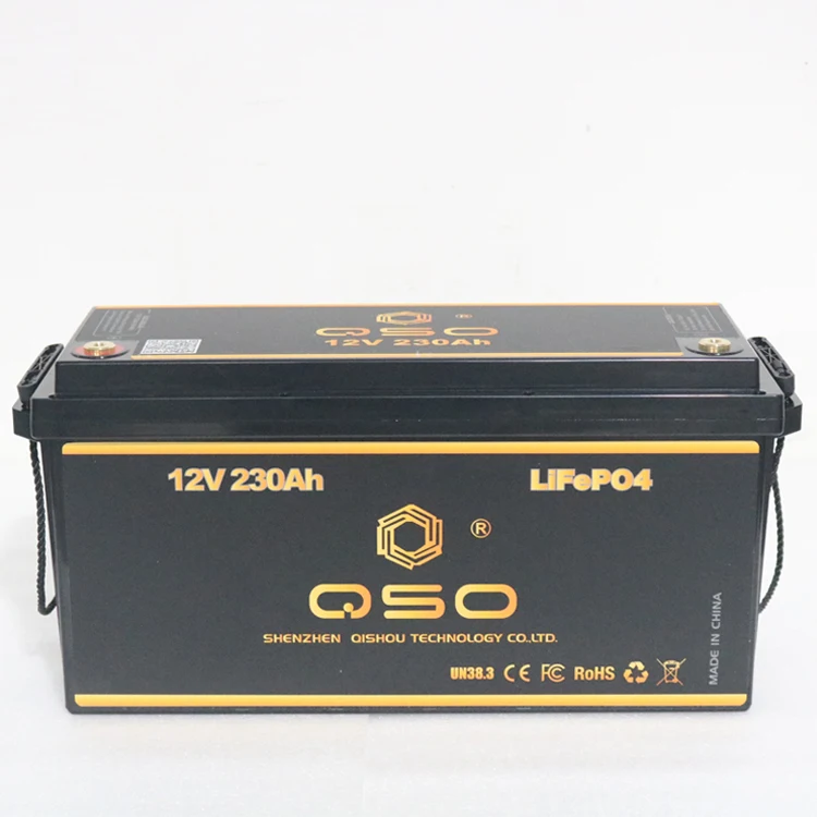 QSO Lifepo4 12V 200Ah 100Ah 300Ah 400Ah 460Ah 100 300 200 400 500 Ah 24 12 Volt V 24V 12V Lithium Batteries For Solar System 12V