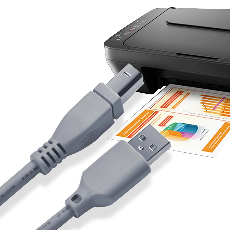 USB2.0 Repeater USB  Male A To Male B Active Extension printer Cable amplifier  5m10M 15M 30M USB 2.0 printer Cable For computer