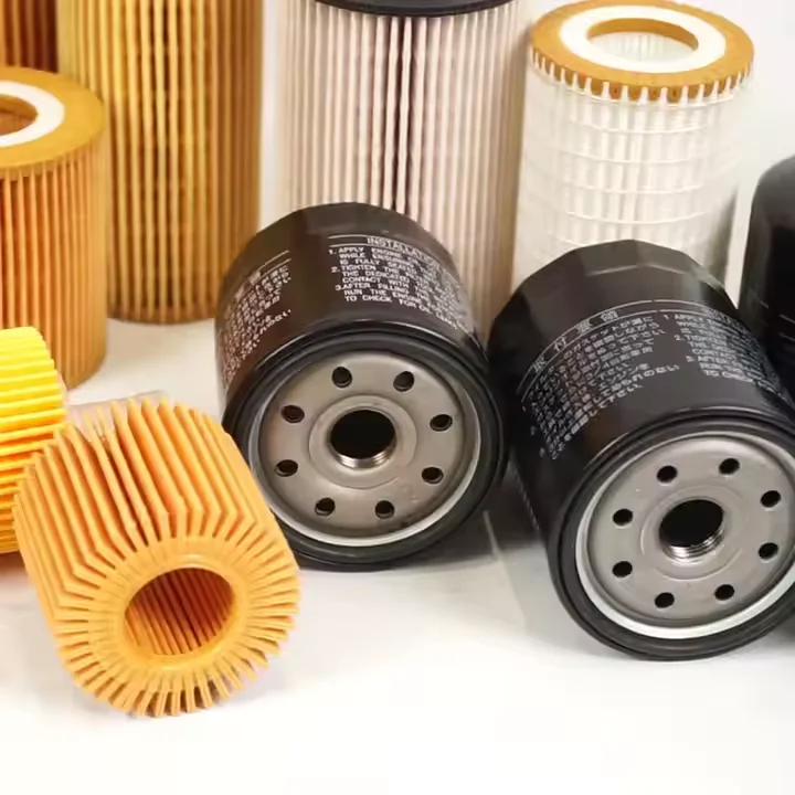 Automotive and Motorcycle Small Oil Filter Press Cartridge Filter for Machinery Oil Refinery Refineries Cartridge Construction