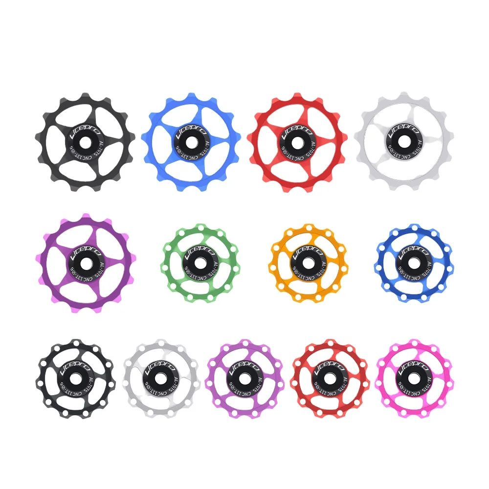 Litepro 11T 13T MTB Mountain Road Bikes Bicycles Rear Derailleur Pulley Roller Bearing Jockey Wheel Parts