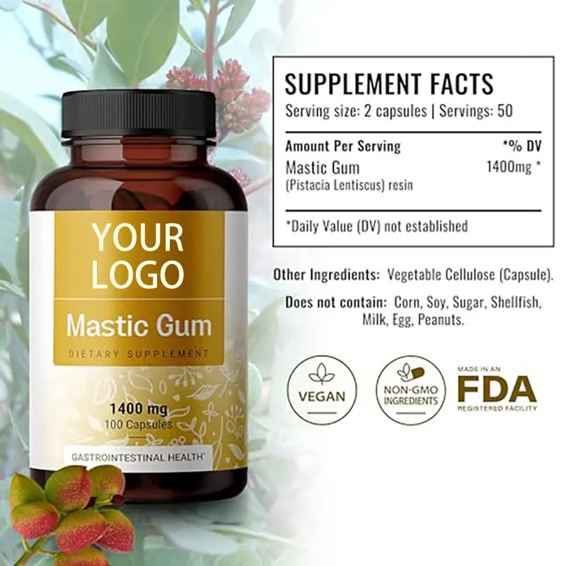 Frankincense Olibanum resin extra strength vegan capsules Ideal for wholesale herbal extract