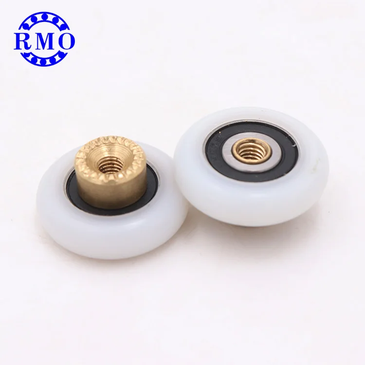 factory OEM shower door roller accessories plastic Bathroom rollers sliding Door Roller wheel