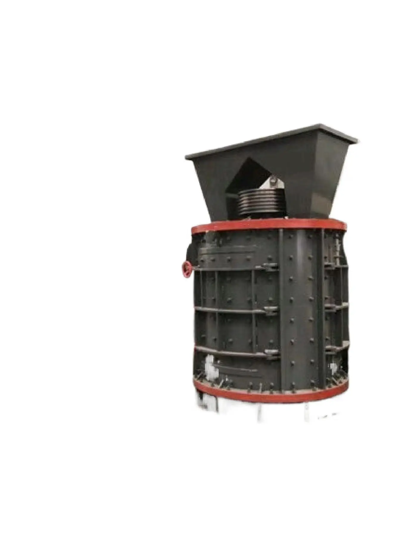 Efficient gypsum coal mine material vertical sand making machine composite crusher