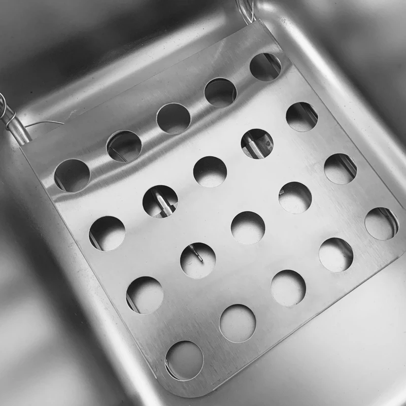 6 Liter Commercial Kitchen Electric Deep Fryer Restaurant Friteuse Machine With Temperature Control