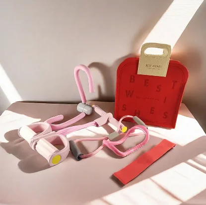 2024 China color pink multi-functional yoga equipment with 5-piece basic tool