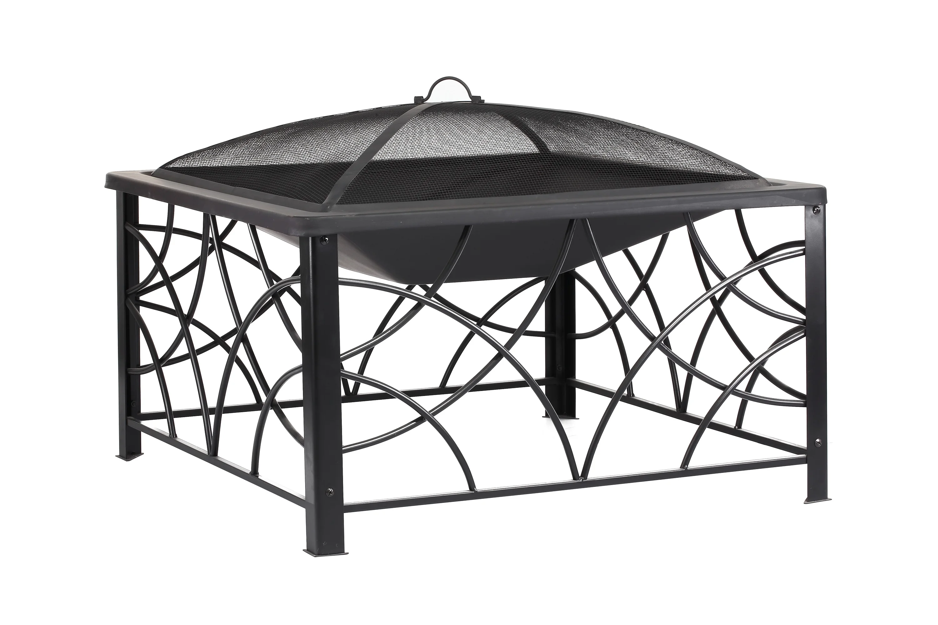 
30 inch affordable Wood Burning Fire Pit Outdoor Heater Backyard Patio Deck Stove Fireplace Table 