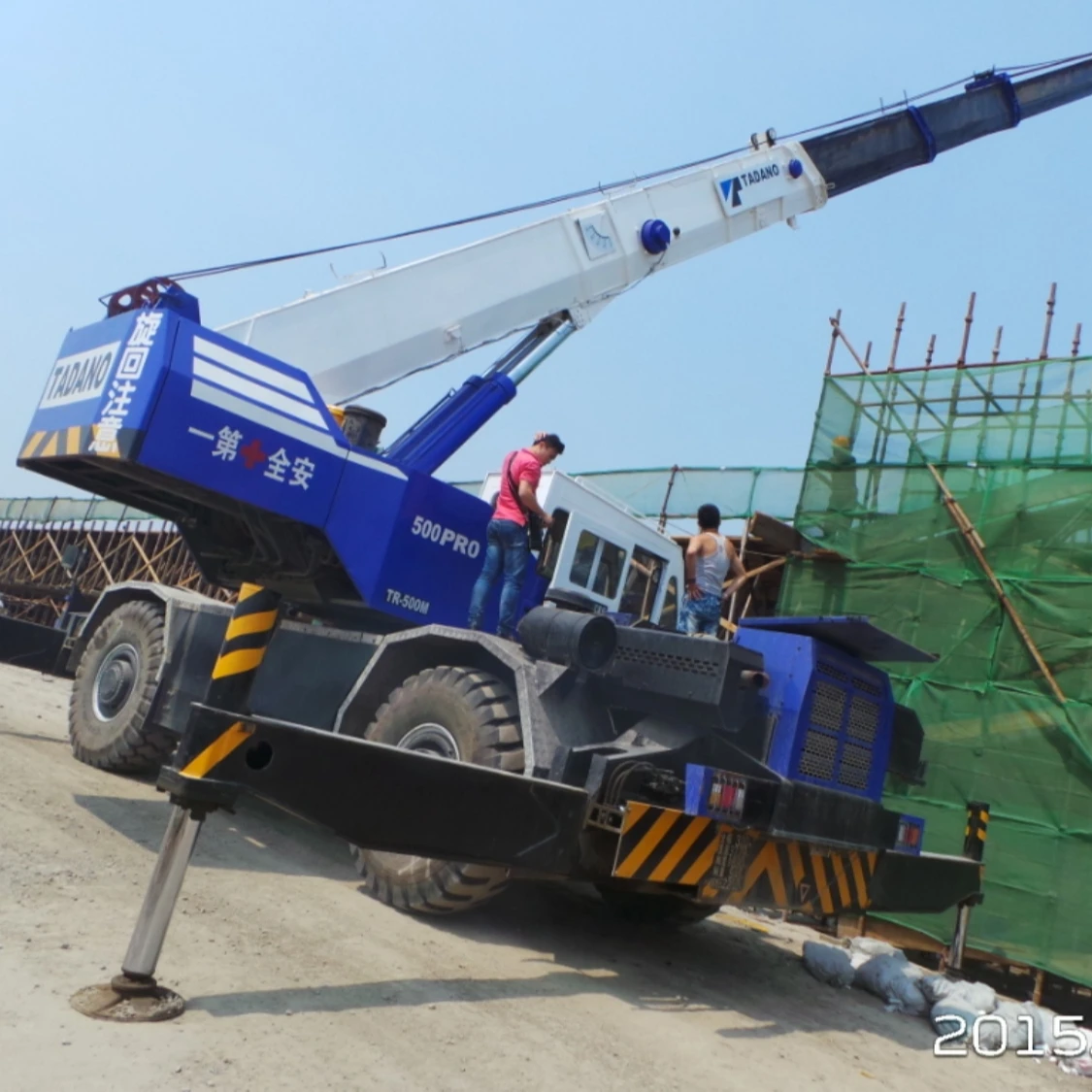 USED    TADANO   TR500M  50TON  ROUGH  TERRAIN  CRANE