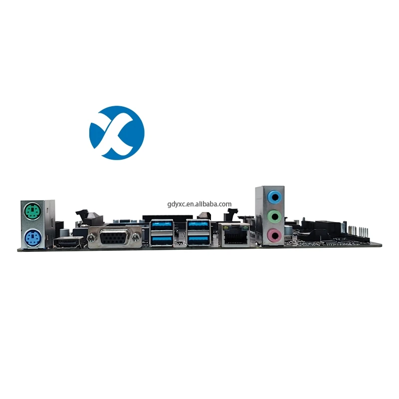 A34 Motherboard LGA 1155 Kit Compatible With Intel Core CPUs 2nd And 3rd Generations Supports M.2 NVME SDD