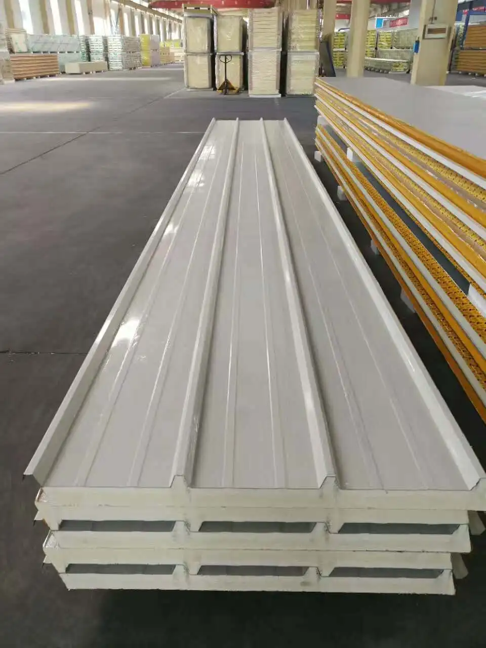 Polyurethane Sandwich Panel Cold Room Storage Warehouse Insulation Sandwich Panels/Boards external wall carving board