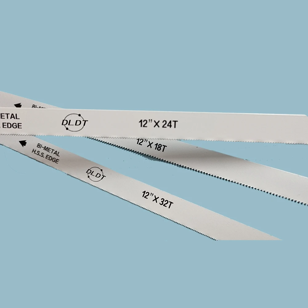 12-Inch M42 Bi-Metal Hack Saw Blade with 24 Teeth Laser Welded Industrial Grade for Wood and Metal Cutting OEM Customizable