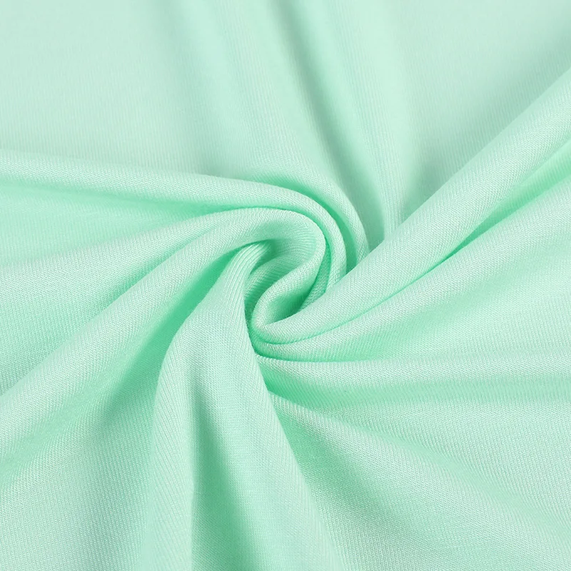 Factory Premium Quality Eco-friendly Soft Elastic Jersey 260GSM 94 Bamboo 6 Spandex Fabric For Baby Clothing