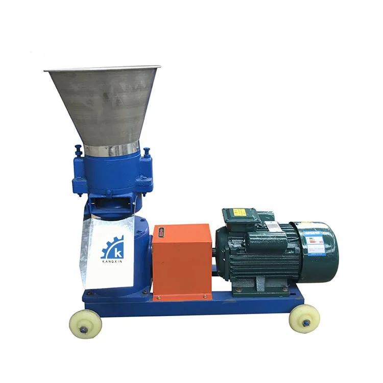 Small Motor Farming Pelletizer 220V Fish Chicken Pig Poultry Animal Feed Pellet Processing Machines