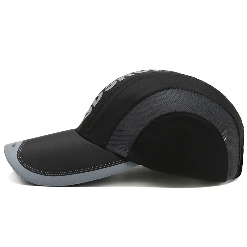 Factory custom baseball caps outdoor sports visor Sun quick-drying breathable baseball caps custom logo