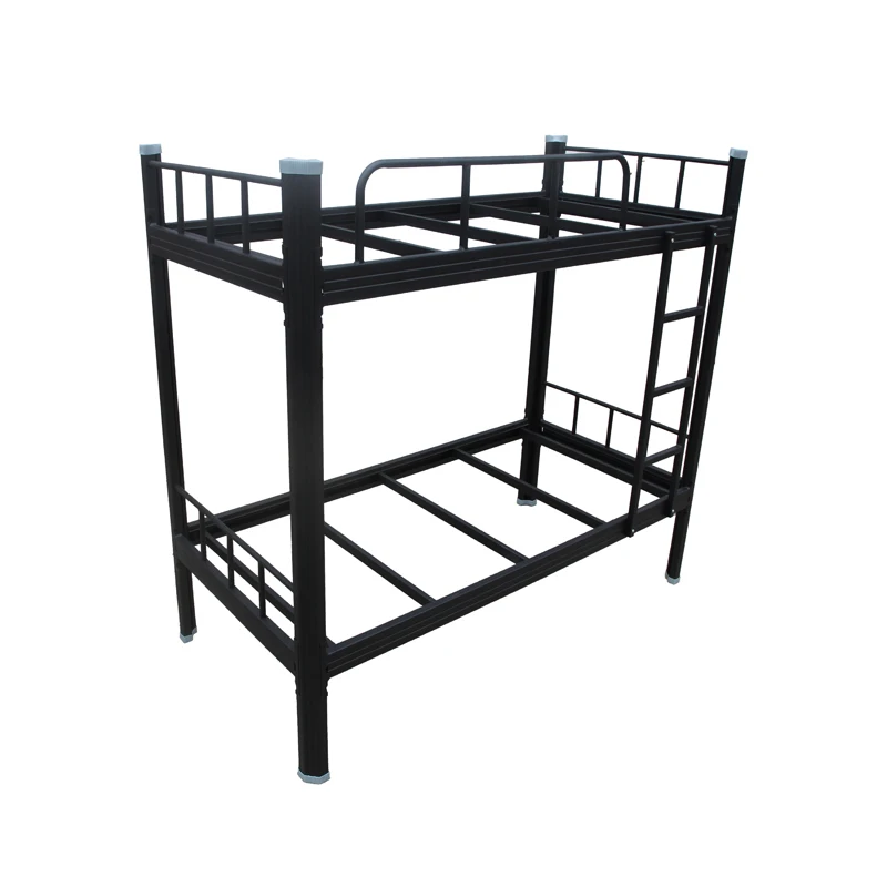 Коммерческая двухслойная детская двухъярусная кровать I-образной формы с тяжелым цельным металлическим каркасом