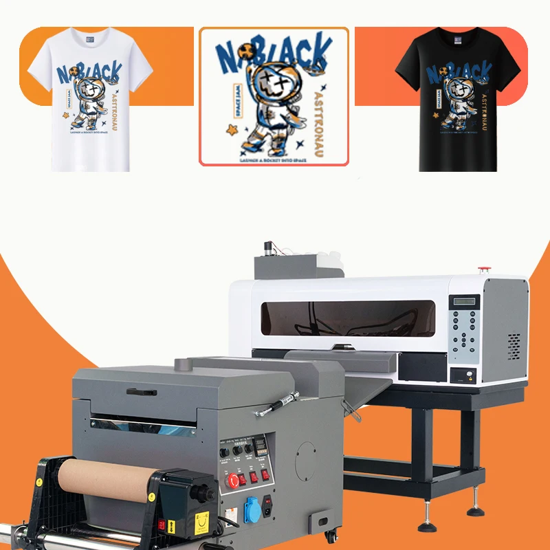 Okai Multi Color A3 Dtf Printer 30/32Cm 2 Head Dtf Printer For Cotton T-Shirt Print Pattern