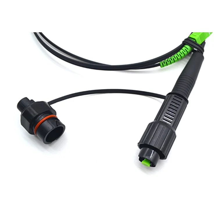 FTTH singlemode Mini IP SC APC connector outdoor fiber optic patch cable Outdoor Cable Assembly for Huawei