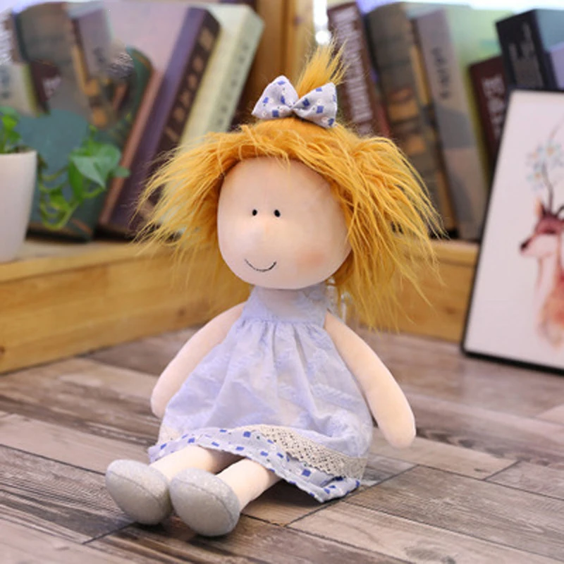 Cute Plush Toy Cloth Dolls for Girls Gift for New Born Baby Boy Dolls 35cm Rag Doll Plush