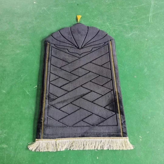 Factory Supply Turkey Tassel Thick Muslim Prayer Mat Mosque Prayer Carpet Sajadah Mat Pilgrimage Islamic Rugs