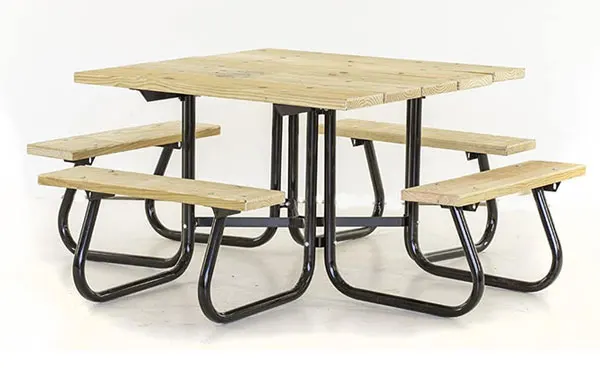 plastic wood wooden picnic tables outdoor furniture and chair set