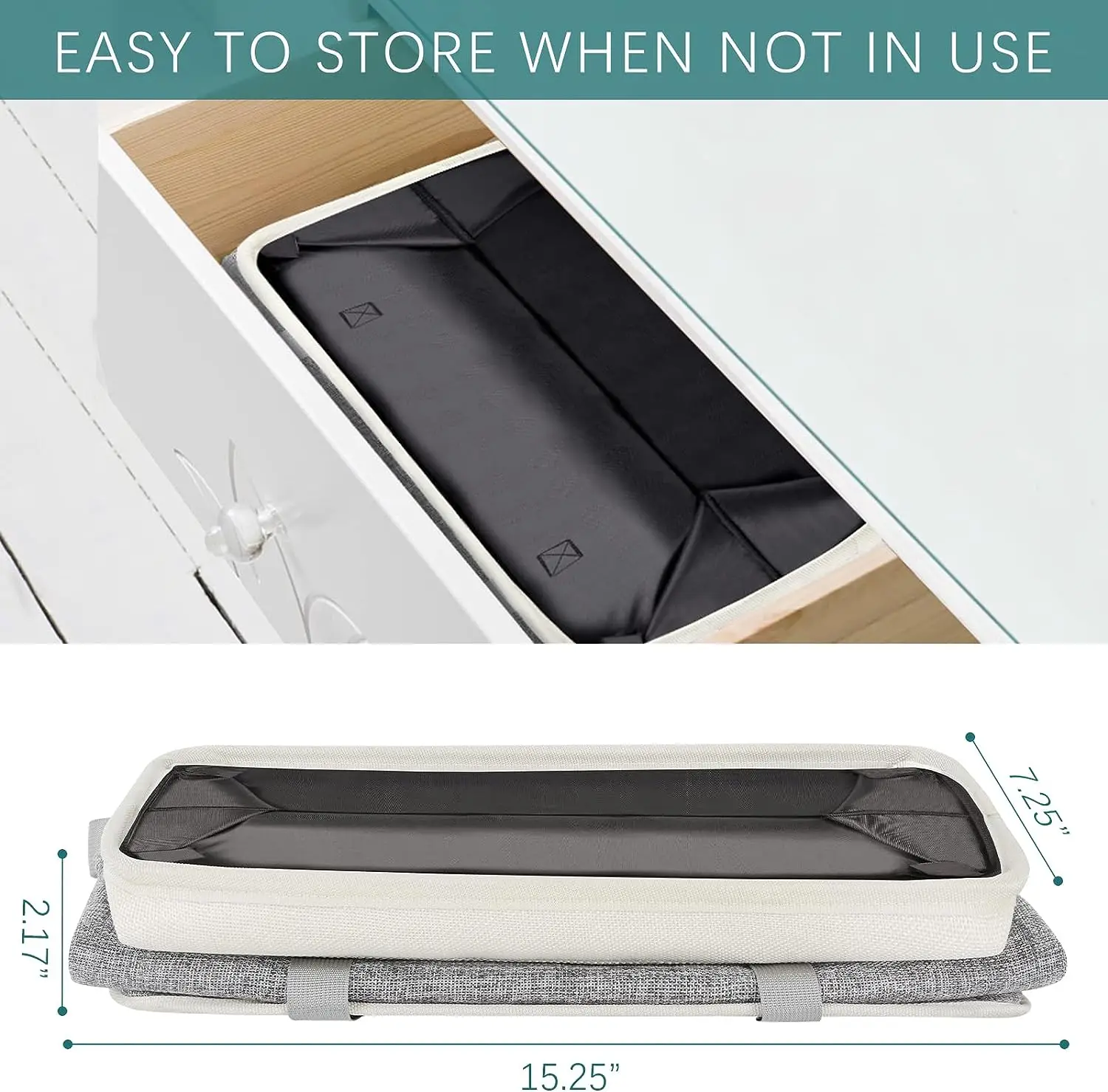 Hot Sales Bathroom Folding Hamper Storage Baskets Clothes Cotton Portable Laundry Basket