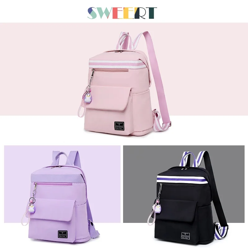 
In Stock Girls School Bag Kids Backpack Bags Children Waterproof Polyester Unisex 