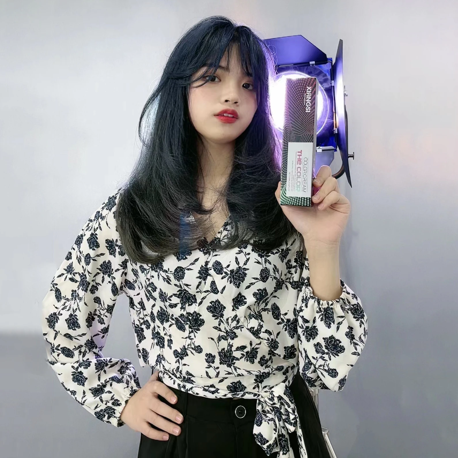 OEM Wholesale Free Sample Private Label nail polish Ice Dye Permanent semi permanent hair color hair color cream hair color