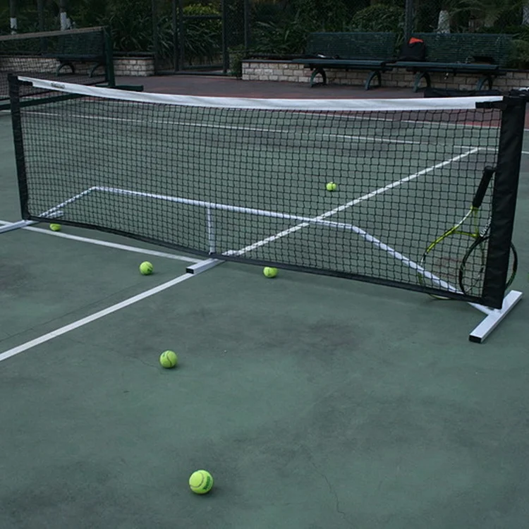 Jiahuate Badminton Net Outdoor Sport Portable Tennis Posts Volleyball Net Standard Tennis Net for Tennis Soccer