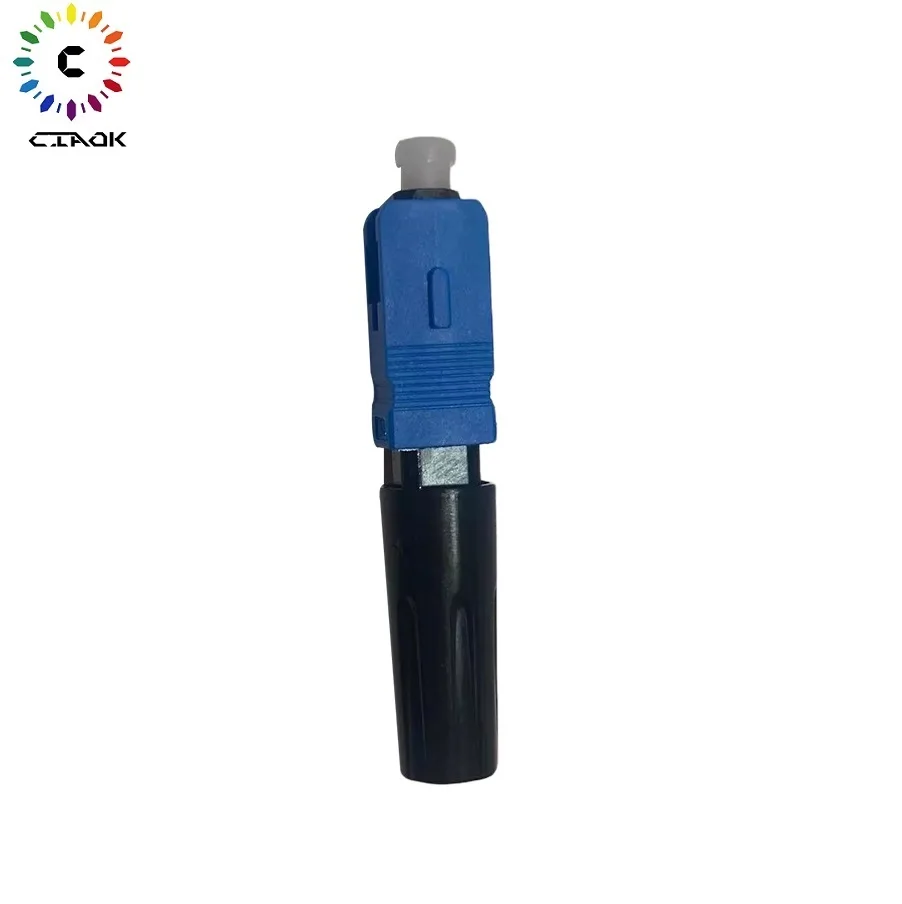 50mm 55mm FTTH Fiber Optic Fast Connector Rapido SC UPC Optical Connector SC Fast Connector