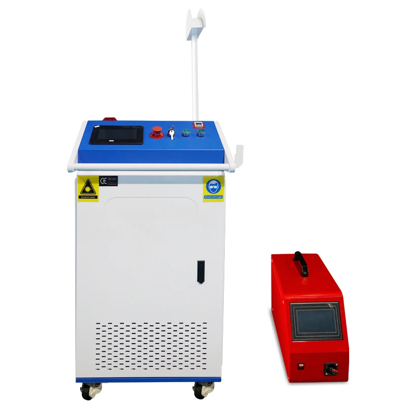 Portable Fiber Laser Cleaning and Rust Removal Machine Easy to Operate for Metal Stainless Steel Aluminum