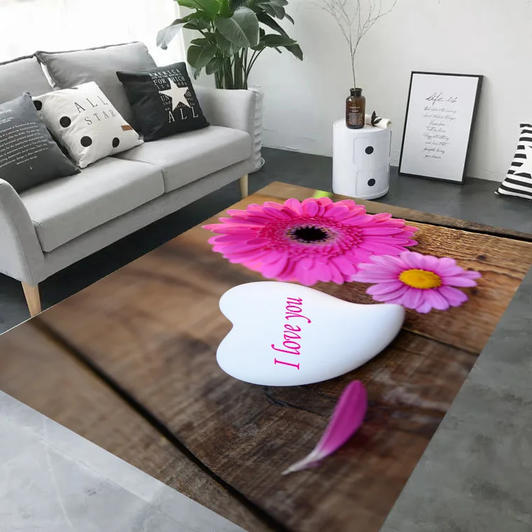 Factory wholesale fashion carpets and rugs for living room home decor printed carpet