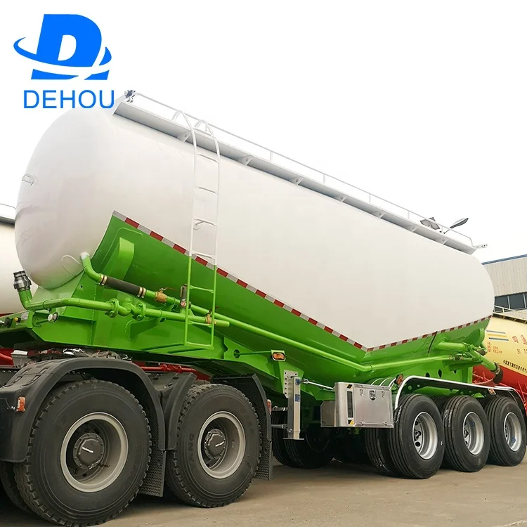 china brand factory direct heavy duty 3 axle cement bulker trailer tank bulk tanker semi trailer capacity for sale