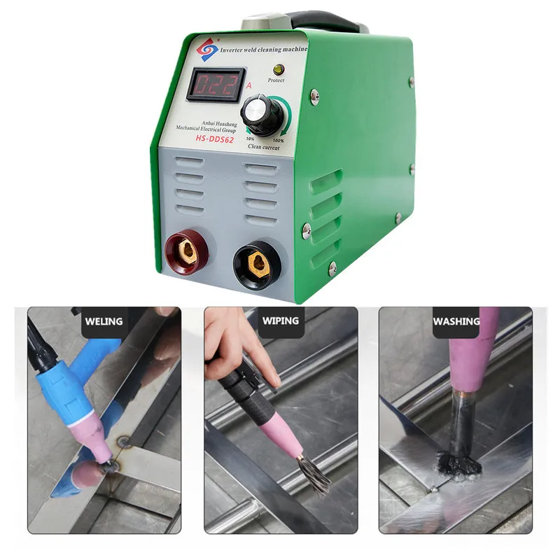 Long-term use of unprotected weld cleaning machine