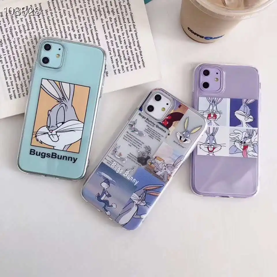 
Funny Cartoon for Bugs Bunny Mobile Phone Fitted Case Protective Cover for iPhone 11 pro max 