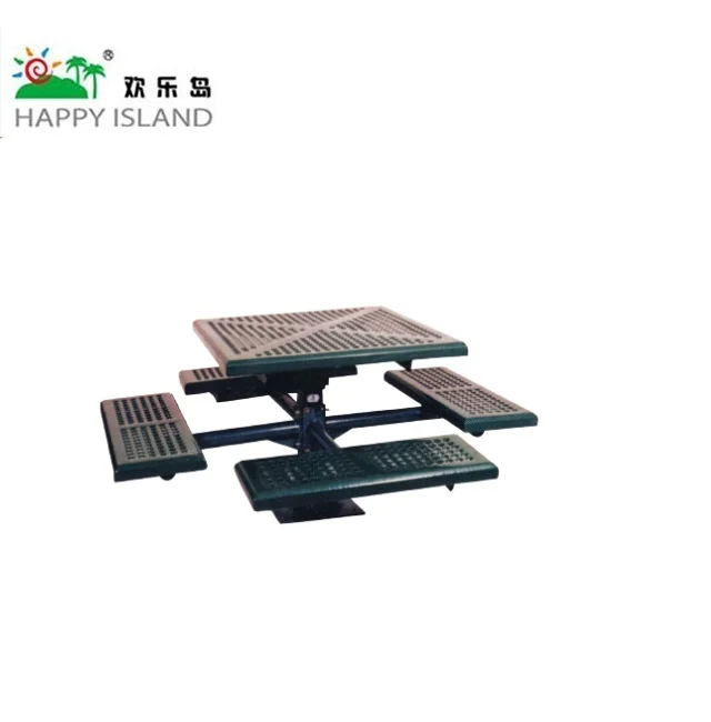 4 seats garden table and garden bench
