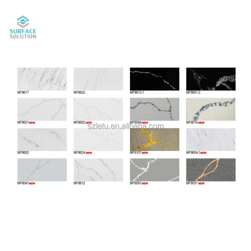 Solid surface acrylic solid surface benchtop kitchen island counter benchtop in artificial stone countertop