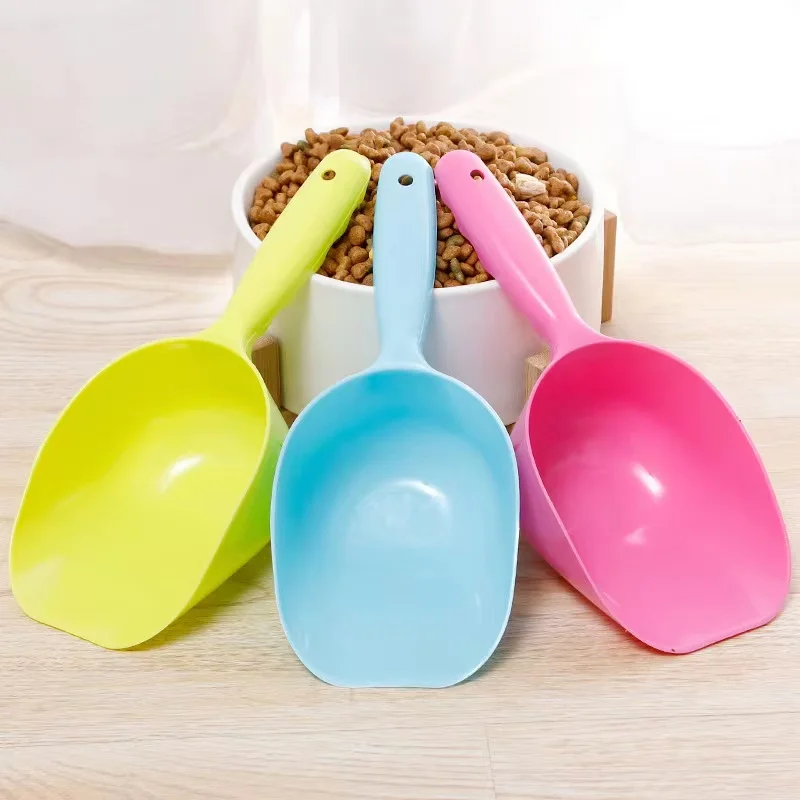 Wholesale Pet Food Scooper Spoon Multifunctional Plastic Food Scoop