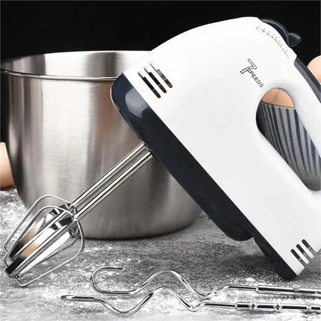 220 В, 100 Вт, 7 скоростей, домашняя кухня, взбиватель для яиц, тесто для муки, хлеба, теста, электрические пищевые смесители