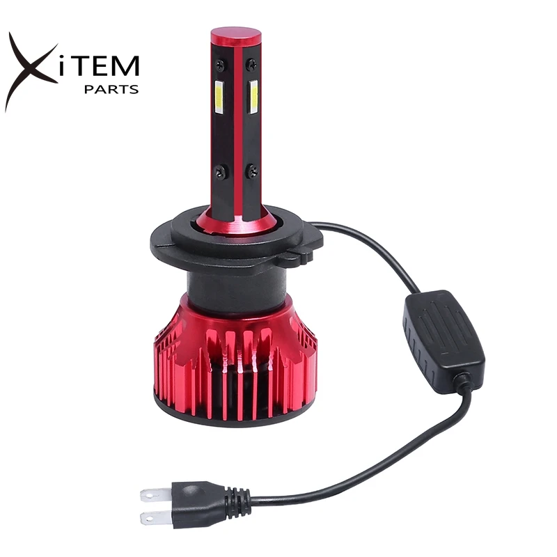 LED headlight CSP chips 4 sides LED headlight H4 H7 H11 H13 9007 car led headlight 10000lm