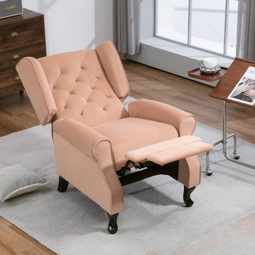 Accent Chair Velvet Recliner Chair Living Room Furniture Home Furniture